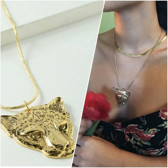 Vanessa Mooney Jewelry - VANESSA MOONEY // gold jaguar necklace